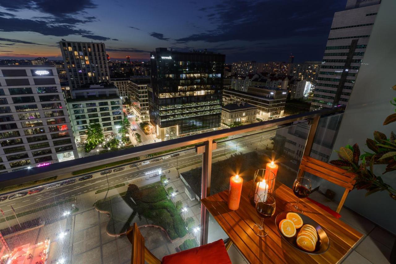 Luxury Apartments In Platinum Tower Warszawa Exteriör bild