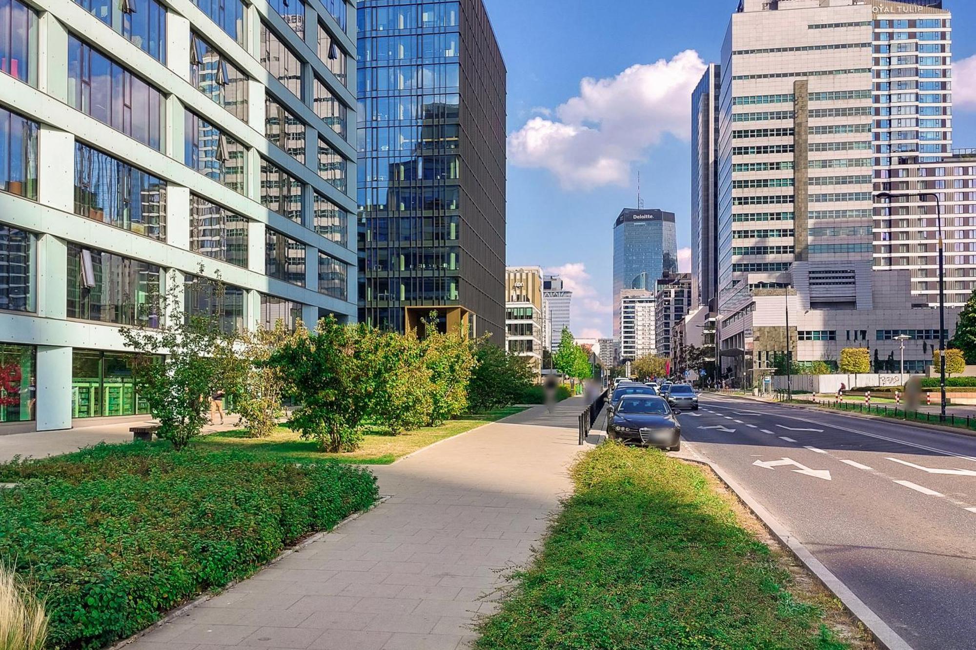 Luxury Apartments In Platinum Tower Warszawa Exteriör bild